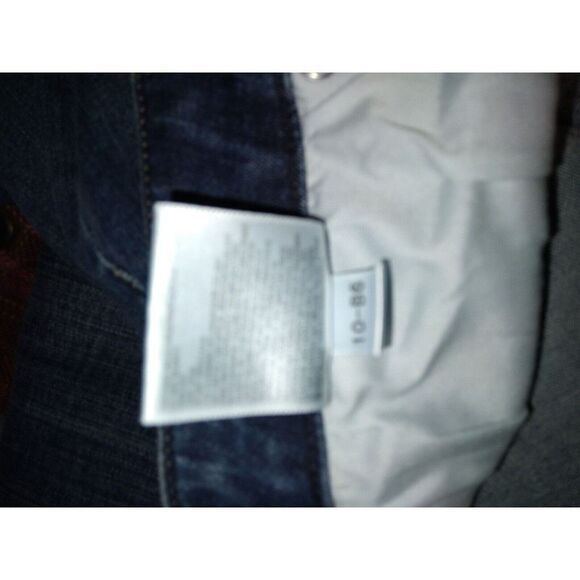 Uniqlo Jeans Womens Tag Size 26 inch Skinny Tapered Ultra Stretch Raw Hem - Picture 9 of 10